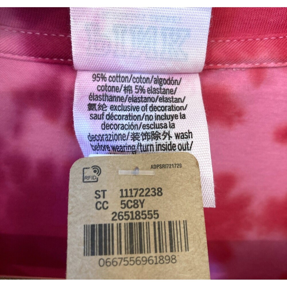 PINK Victoria's Secret Tie Dye Ruch Bodycon Tight Stretches Mini Dress XXL Beach - Picture 9 of 13